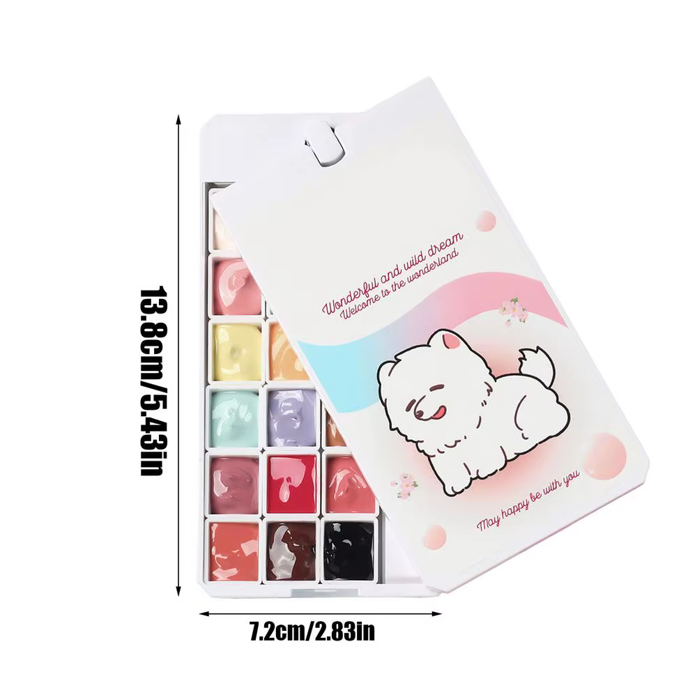 NOUVEAU Gel de modelage pour ongles 18 couleurs, gel de peinture pour manucure à effet dégradé, pale