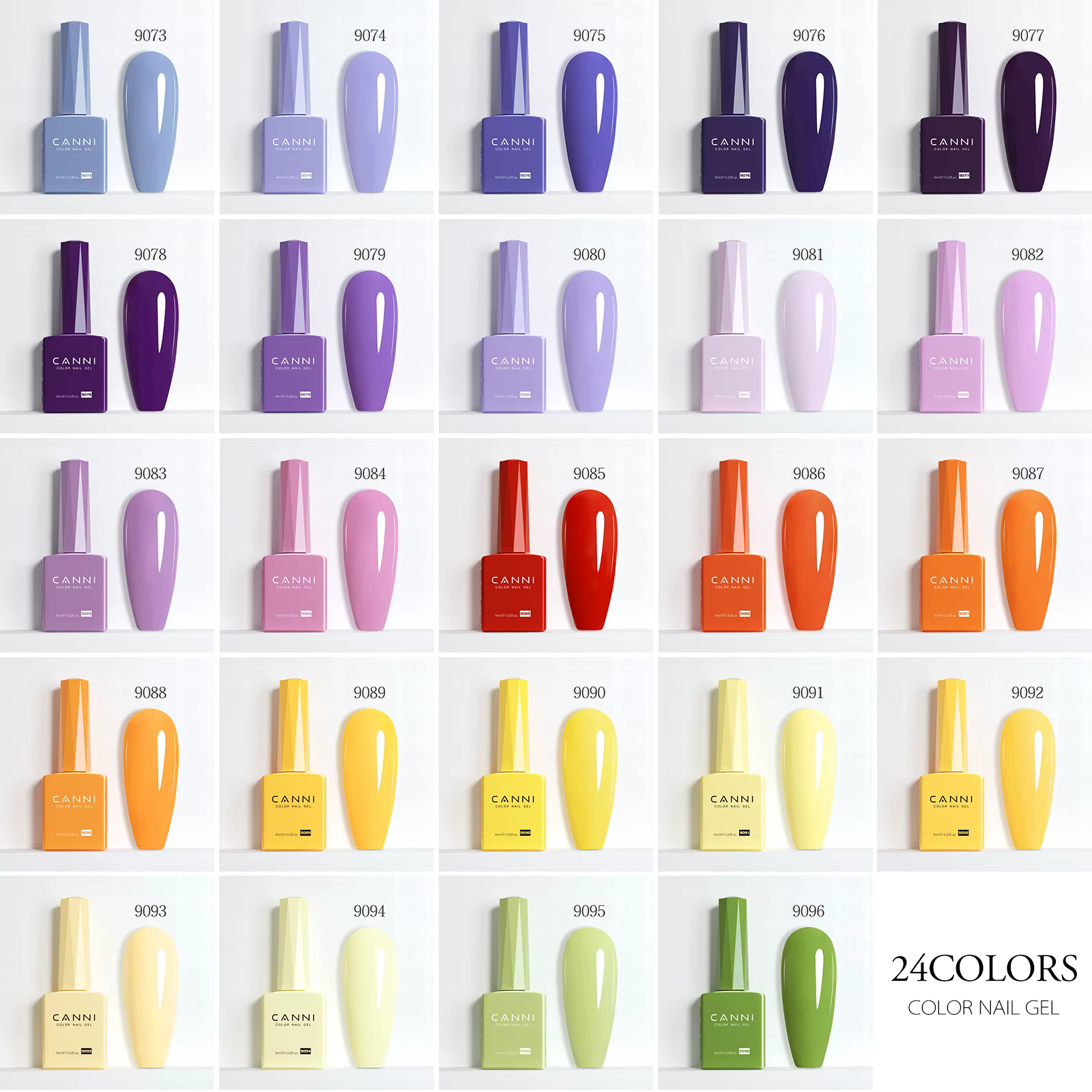 CANNI 9ml vernis à ongles couleur verte oeil de chat ongles magnétiques tremper UV LED Semi Permanen