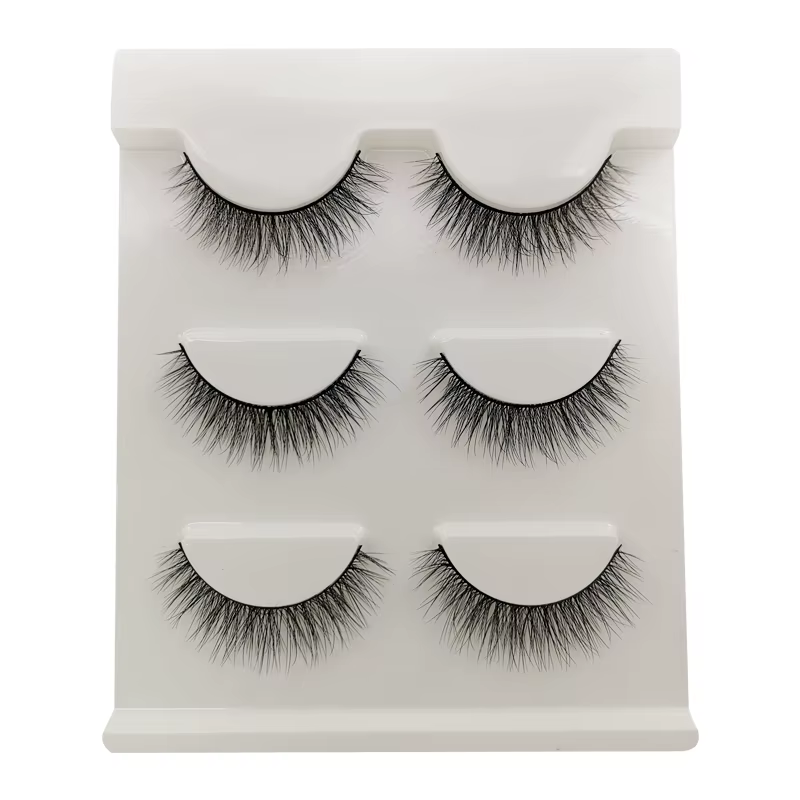 YSDO Manga Faux Cils Extension de Cils Longs Naturels Flyffy Wispy 3D Vison Plein Cils Maquillage Na
