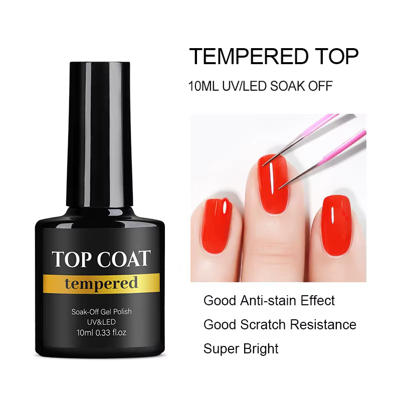 NAILCO-Verhéritage à Ongles en Gel UV Transparent et Mat, Couche de Finition, Base d'Apprêt, Nail Ar