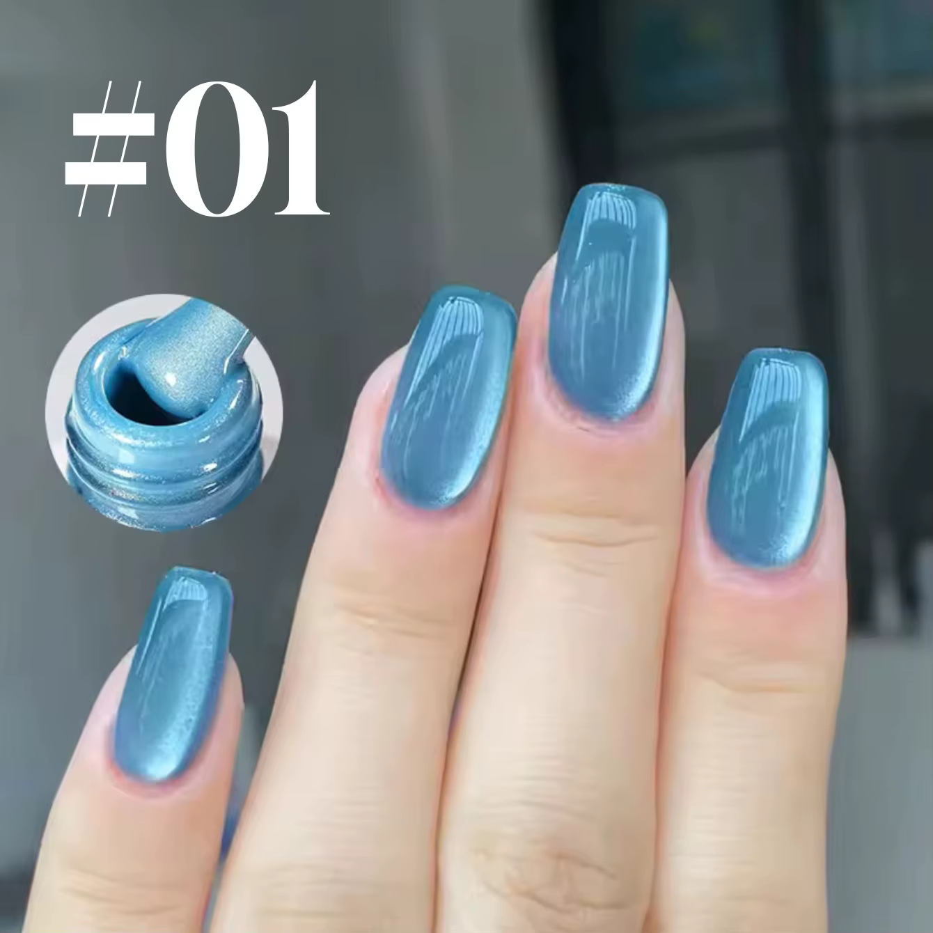 ZH automne et hiver ongles orteil vente blanchiment perle de verre oeil de chat Gel vernis à ongles 