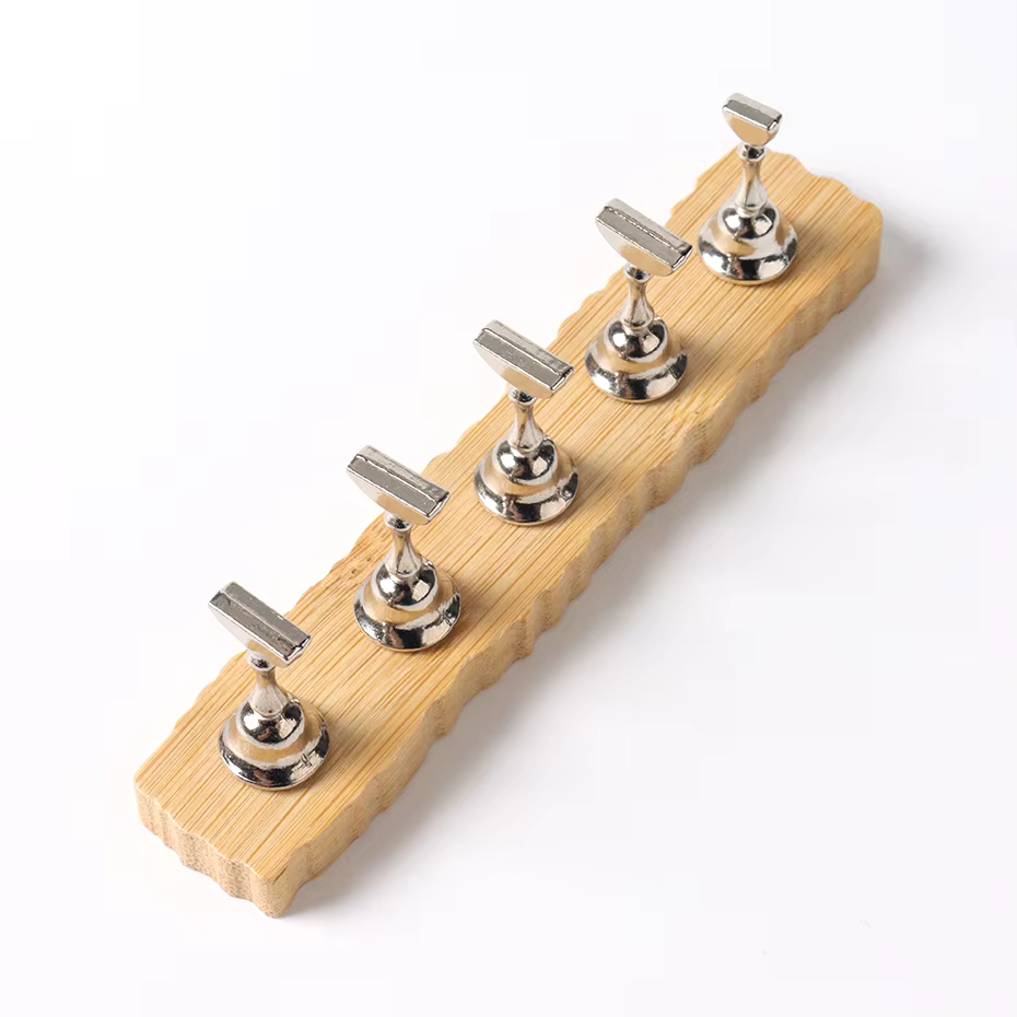 Support de pratique magnétique pour ongles, support magnétique puissant pour pointes d'ongles, prése