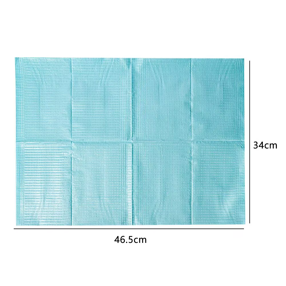 Serviettes de Table jetables pour ongles, 20 pièces, tapis, bavoirs dentaires violets, bavoirs de de