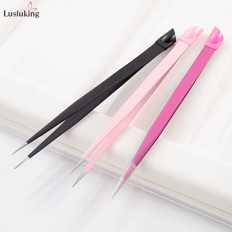 Pincettes à Double tête multi-usage, tête de pressage en Silicone, outil de coupe des ongles, prise