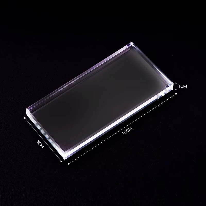 Palette de couleurs pour ongles en verre, 1 pièce, pour vernis Gel, mélange de dessin, plaque de pei