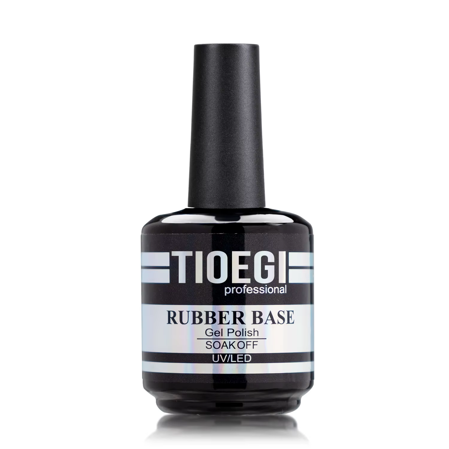 TIOEGI 35ML Gel de base en caoutchouc grande capacité avec pinceau, sans TPO ni HEMA, semi-permanent
