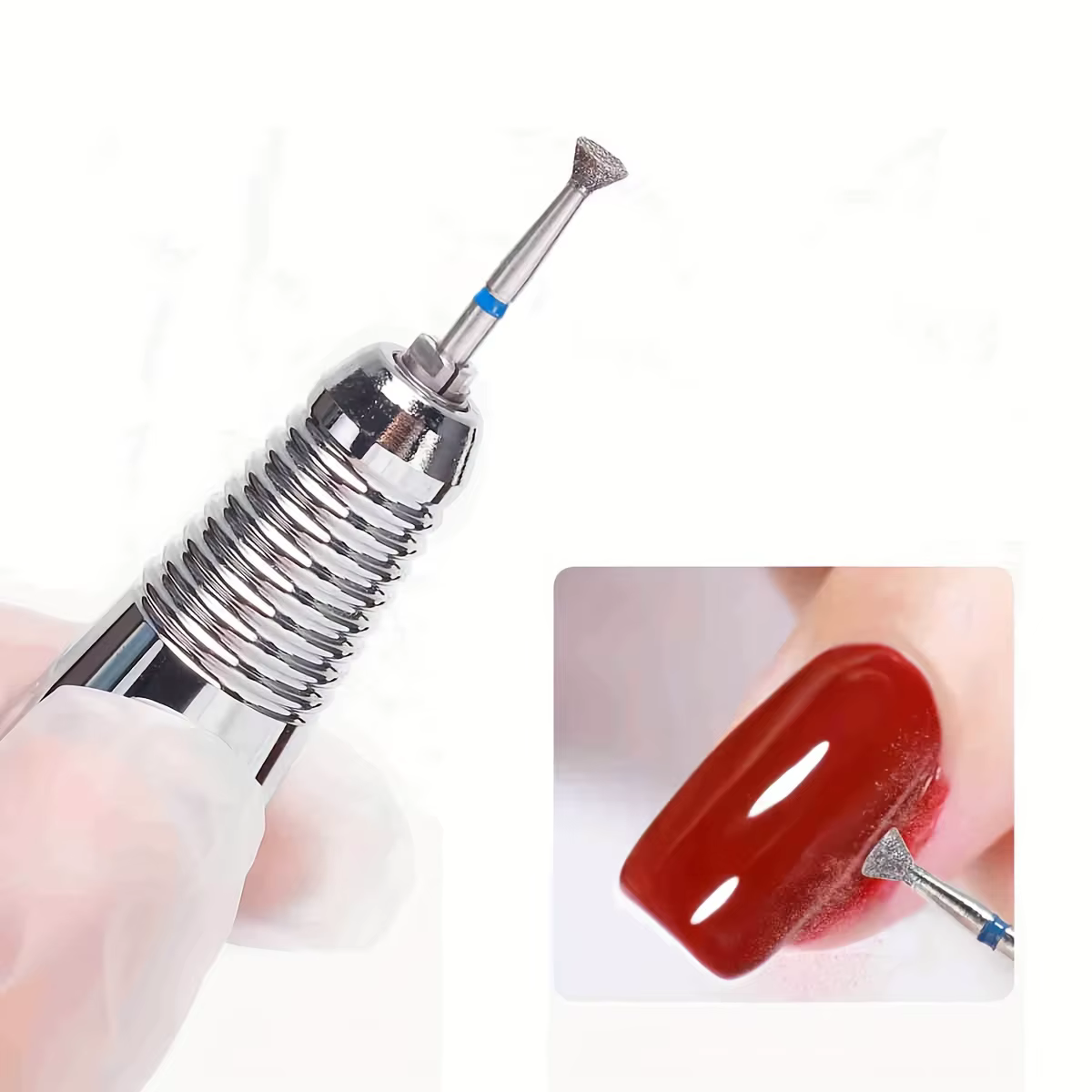 CuemployClean-Foret à ongles pour enlever le débordement, outil de colle, traitement des bords des o