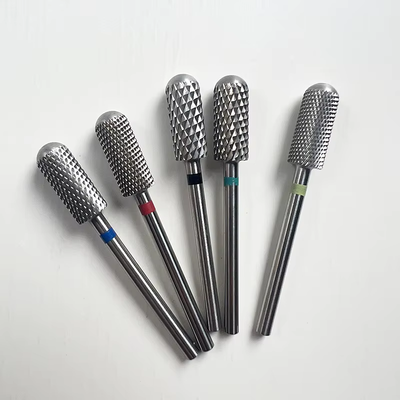 Mini 5.35 petit baril rond supérieur Original carbure d'acier au tungstène manucure foret à ongles l