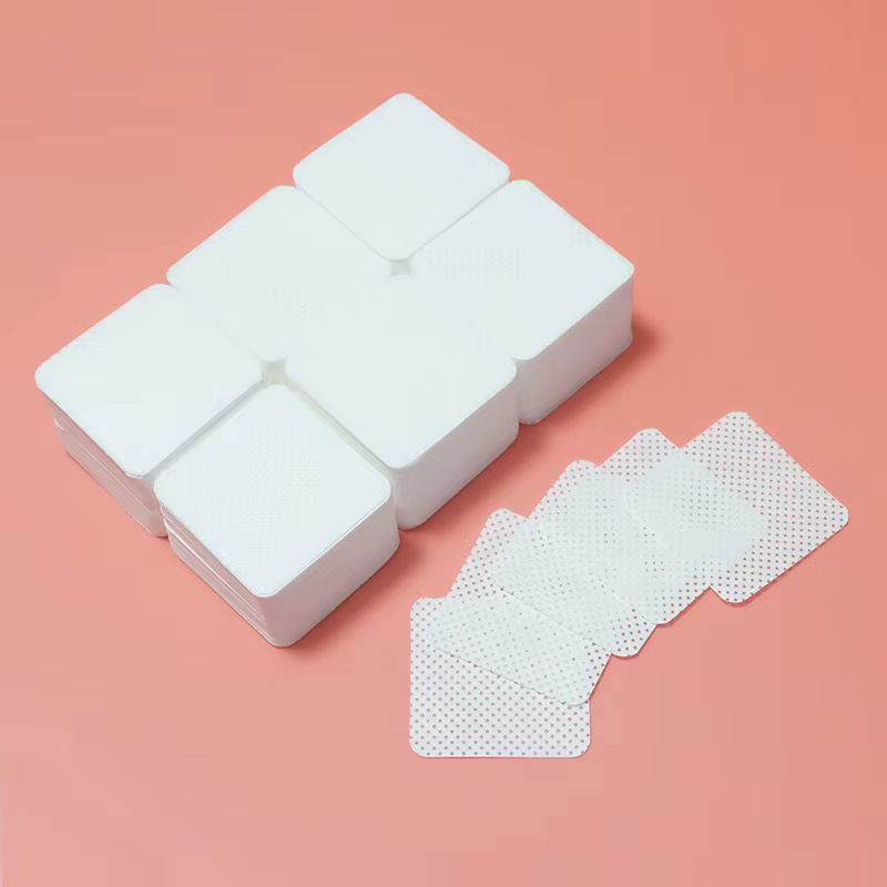 Lingettes pour ongles non pelucheuses, dissolvant de vernis à ongles, colle pour Extension de cils,