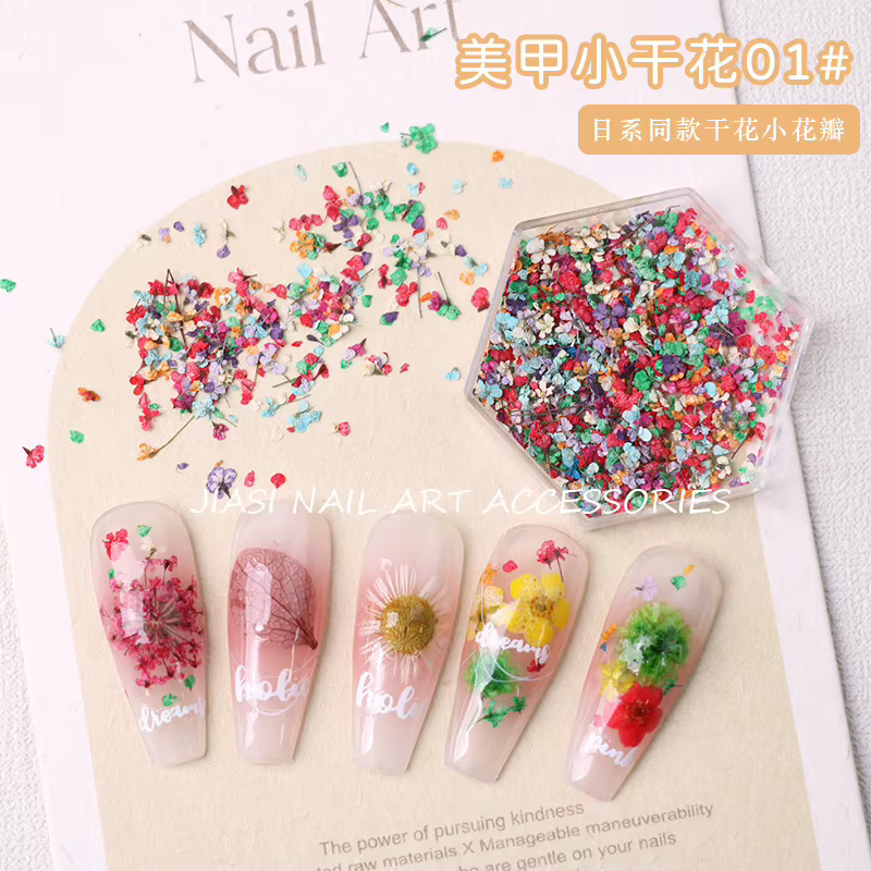 Jolies fleurs pour nail art, décorations colorées, breloques florales 3D, bijoux DIY, accessoires po
