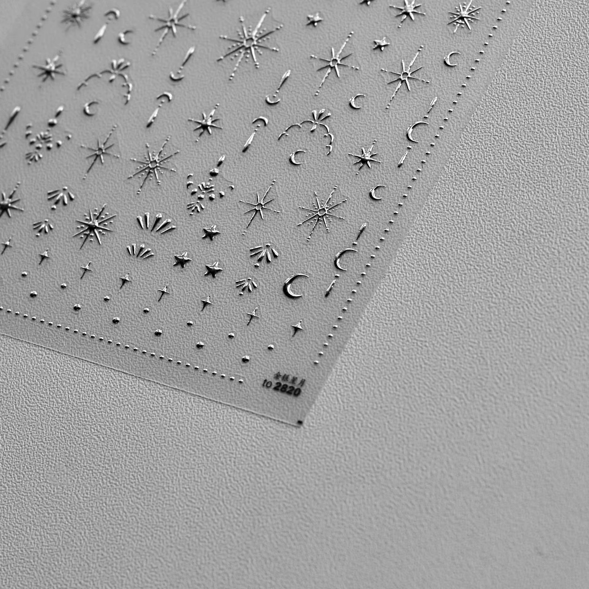 Autocollant pour ongles bronzants, adhésif Transparent sur le dos, pour Nail Art, Cool, étoile à cin