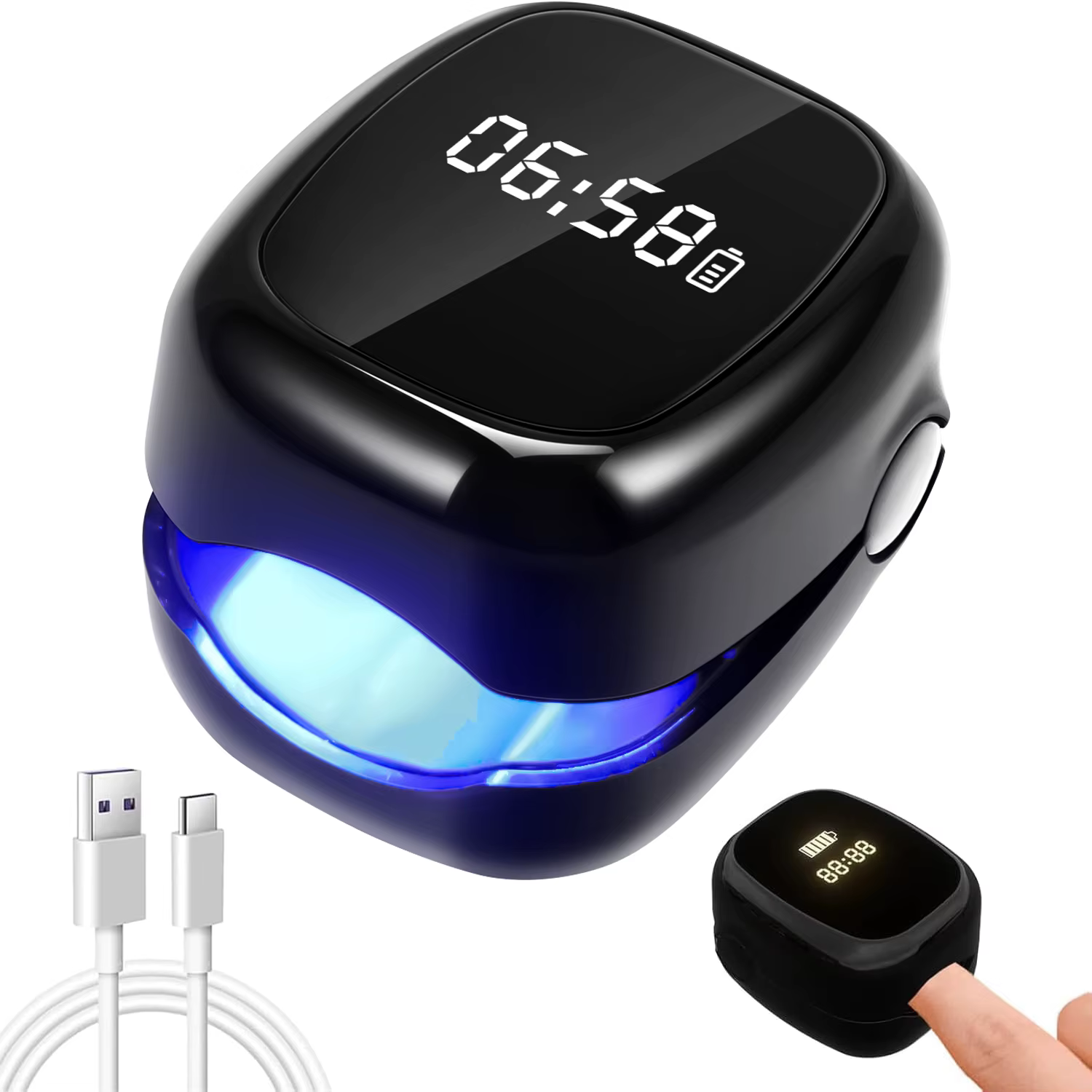 Dispositif Laser Led pour le traitement des champignons des ongles, pour le nettoyage de l'onychomyc