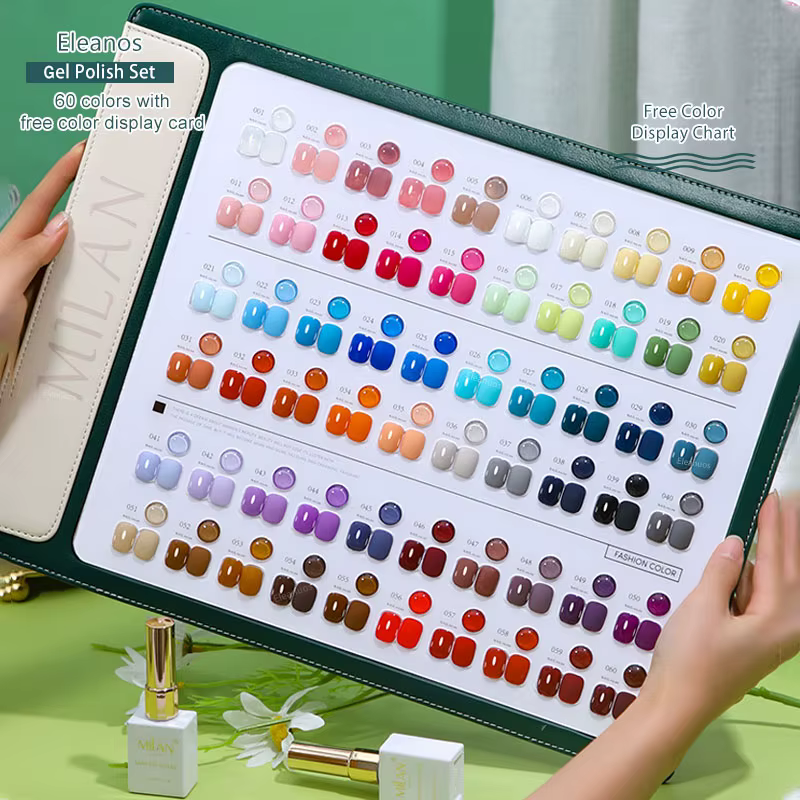 Eleanos-Ensemble de Verhéritage à Ongles Gel UV, Couverture Complète, Salon de Manucure, Vente en Gr