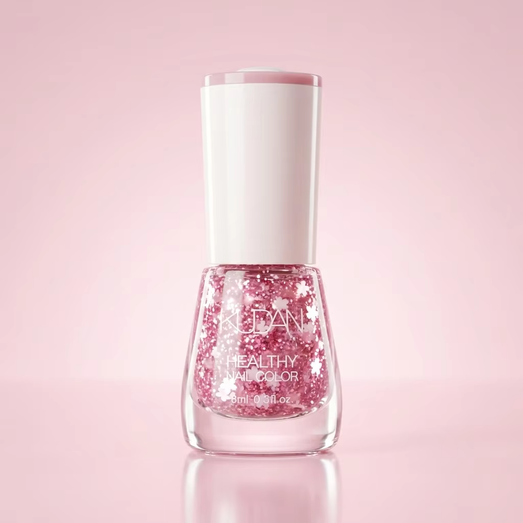 HEALTHY COLOR 8ml Vernis à ongles pailleté à base d'eau