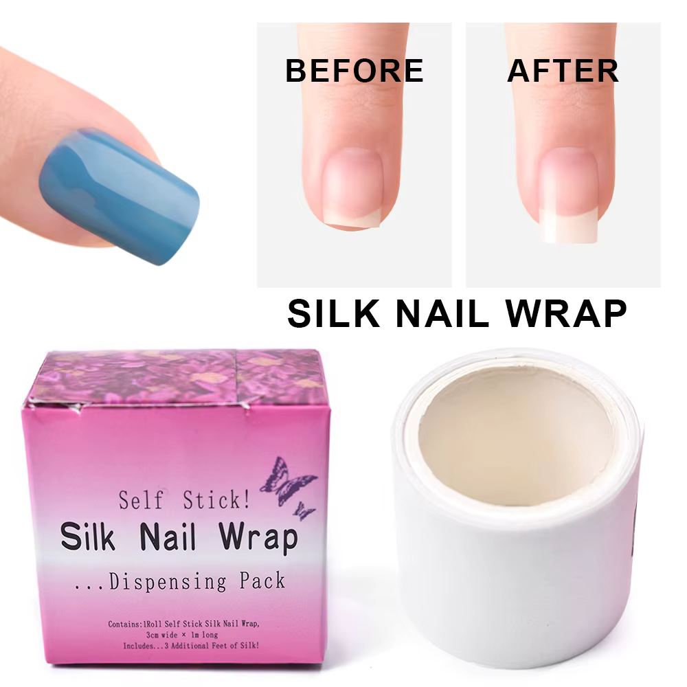 KADS – Fiber de verre en soie pour Extension d'ongles, Gel UV auto-adhésif, Fiber de construction, r