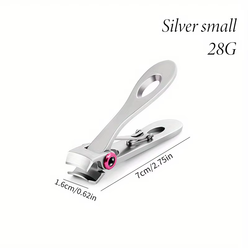 Coupe-ongles de haute qualité en acier inoxydable, deux tailles disponibles, coupe-ongles de manucur