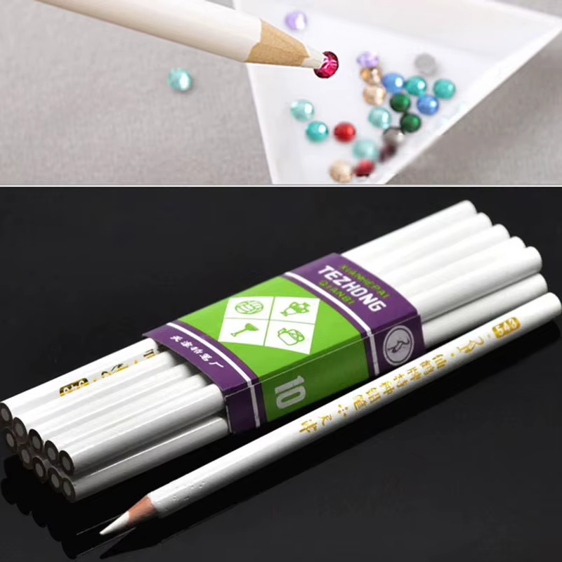 Stylo à points de cire pour Nail Art, strass, collecte de pierres précieuses, crayon en cristal, ram
