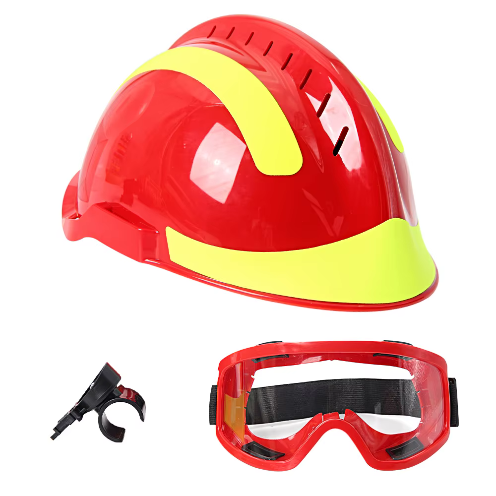 Casque de pompier, casques de sécurité pour les interventions d'urgence, casque de protection ABS po