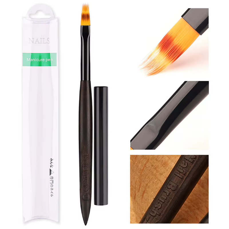 Pinceaux à dessin pour ongles, pour manucure, lignes, peinture dégradée, Extension de GEL UV, stylo 