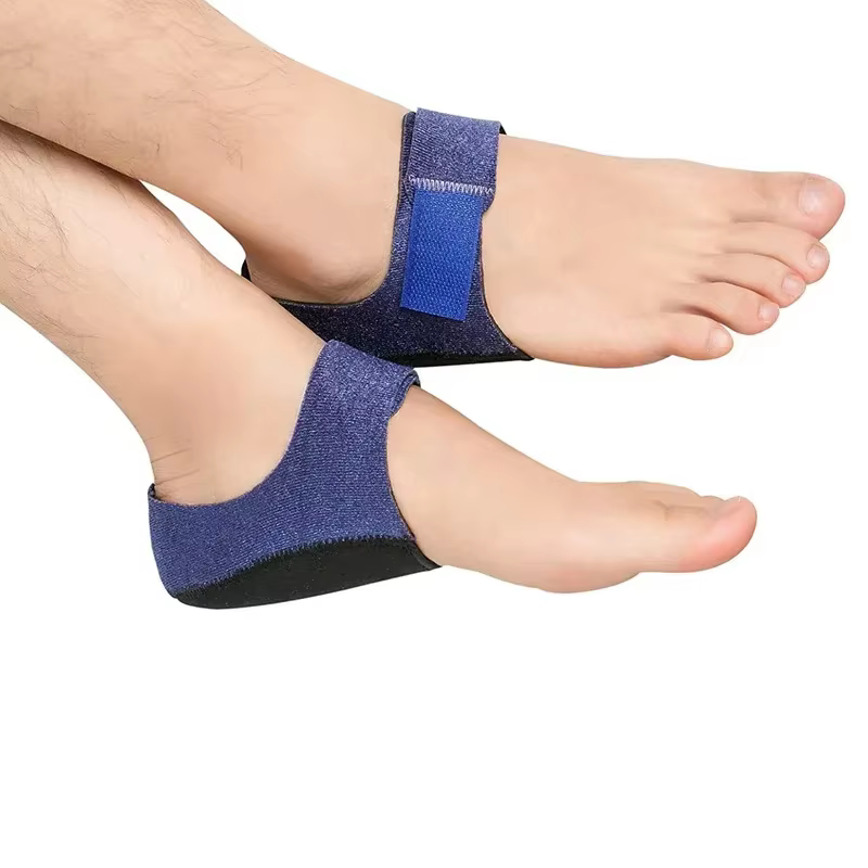 Protecteurs de talon/chaussettes de soin des pieds Gel fasciite plantaire bonnets de pied Support po