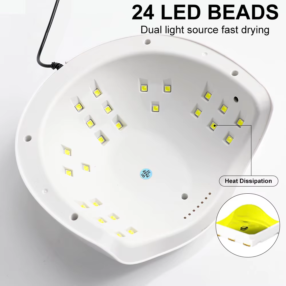 Lampe LED UV professionnelle pour ongles, Machine de séchage de Gel, usage domestique, vernis Gel se