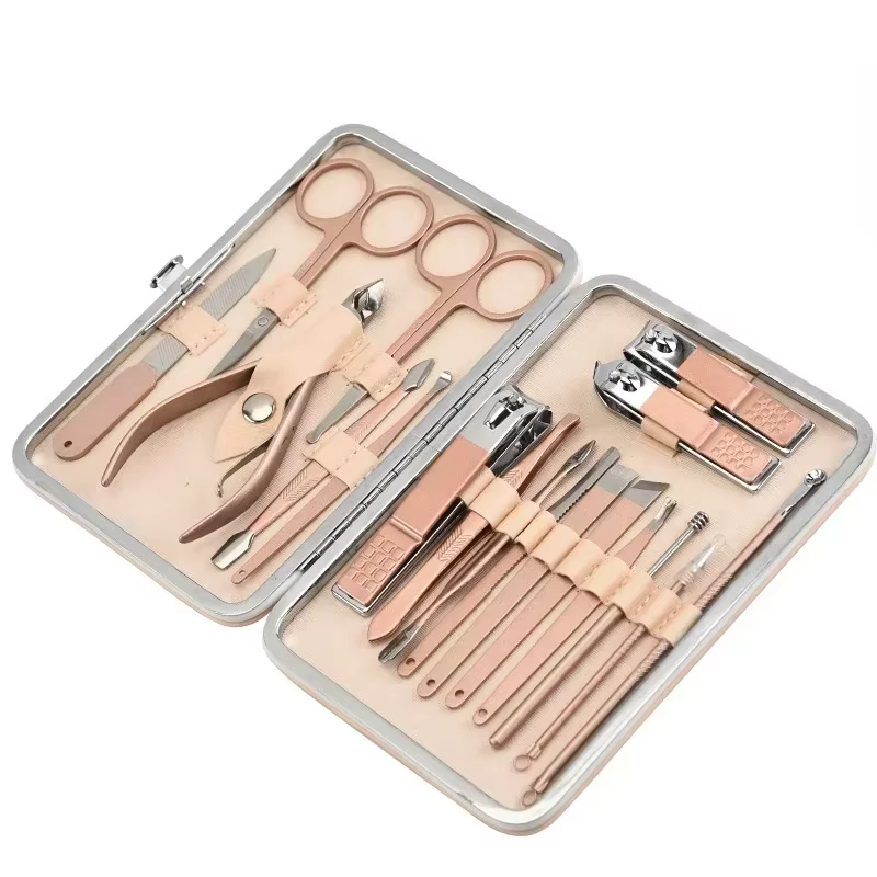 Ensemble de manucure, ensemble de soins des ongles, coupe-ongles, maquillage des cils, outil de soin