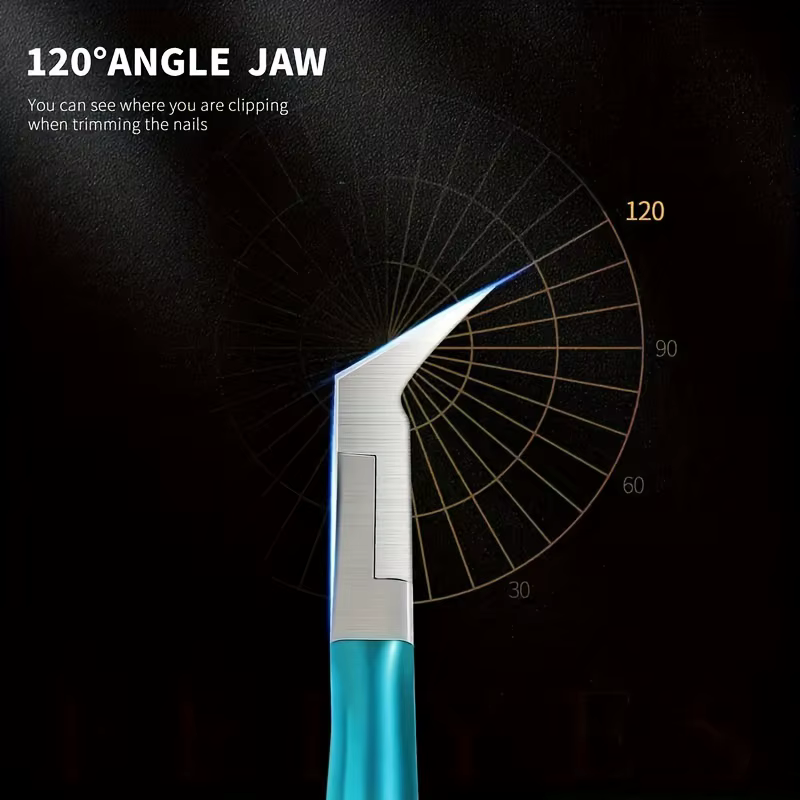 Coupe-ongles incarnés à lame droite, 1 pièce, pour ongles épais pour personnes âgées, coupe-ongles e