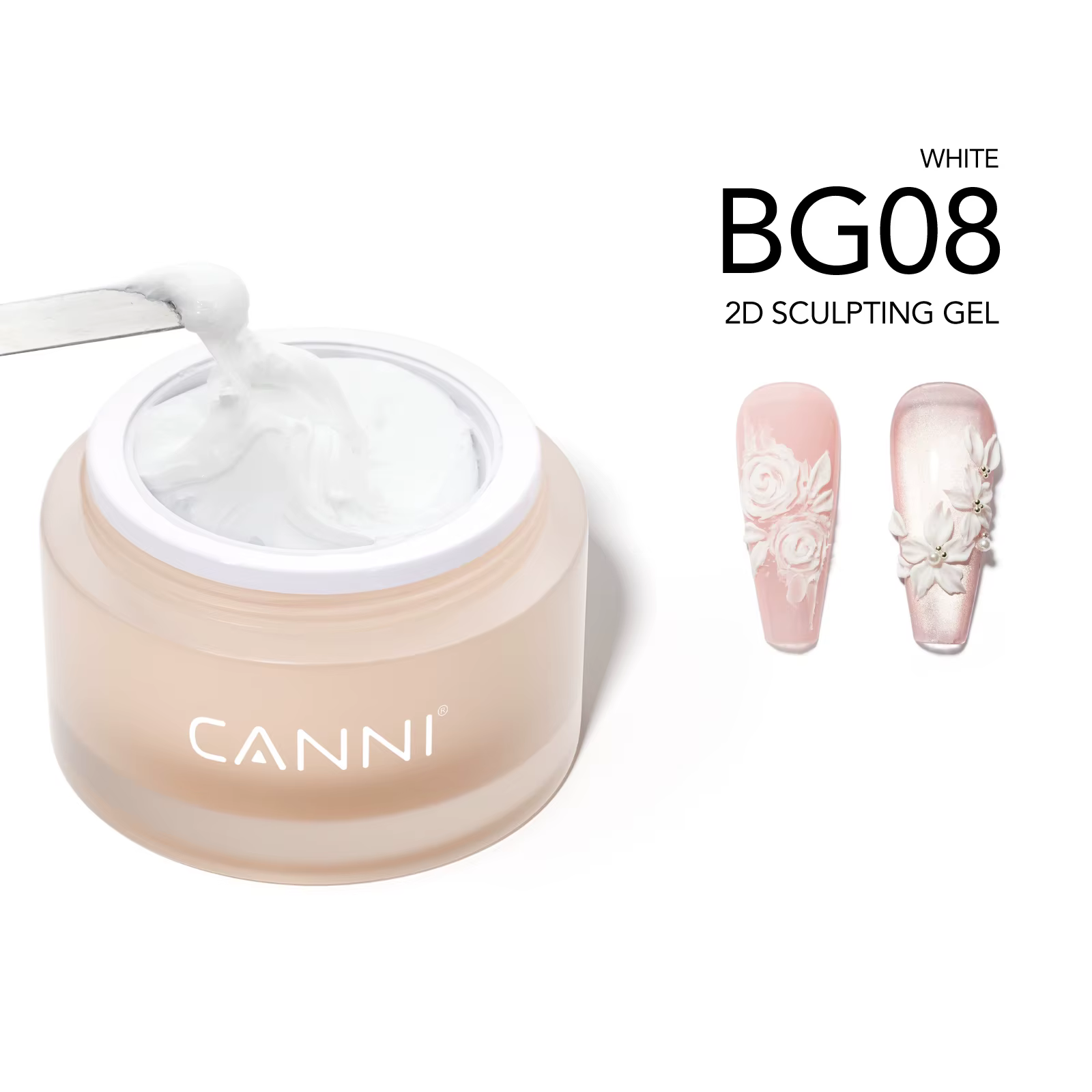 Gel multifonctionnel CANNI 10 ml, gel sculptant 3D, sans TPO, sans PVC, gel de modelage, sans brûlur