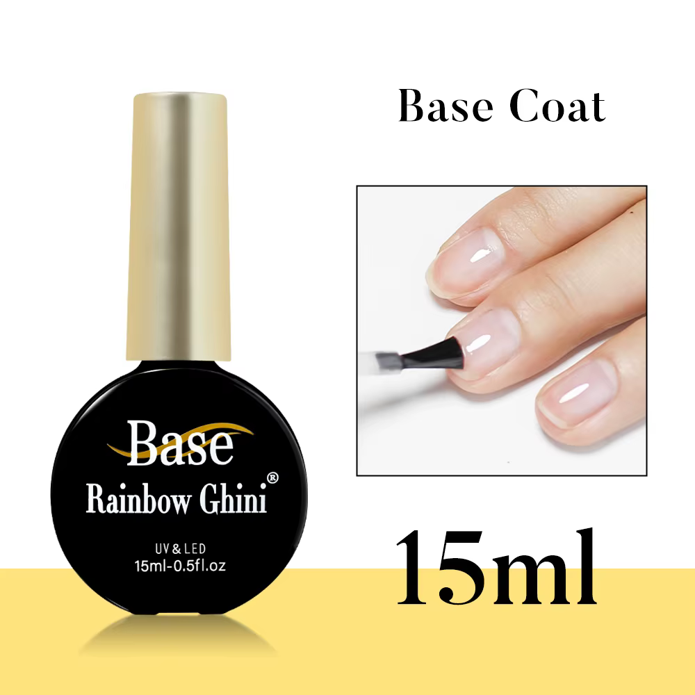Rainbow Ghini 15ml Purple Series Gel Nail Polish SemiPermanent Nude Glitter UV LED Nail Glue Supplie