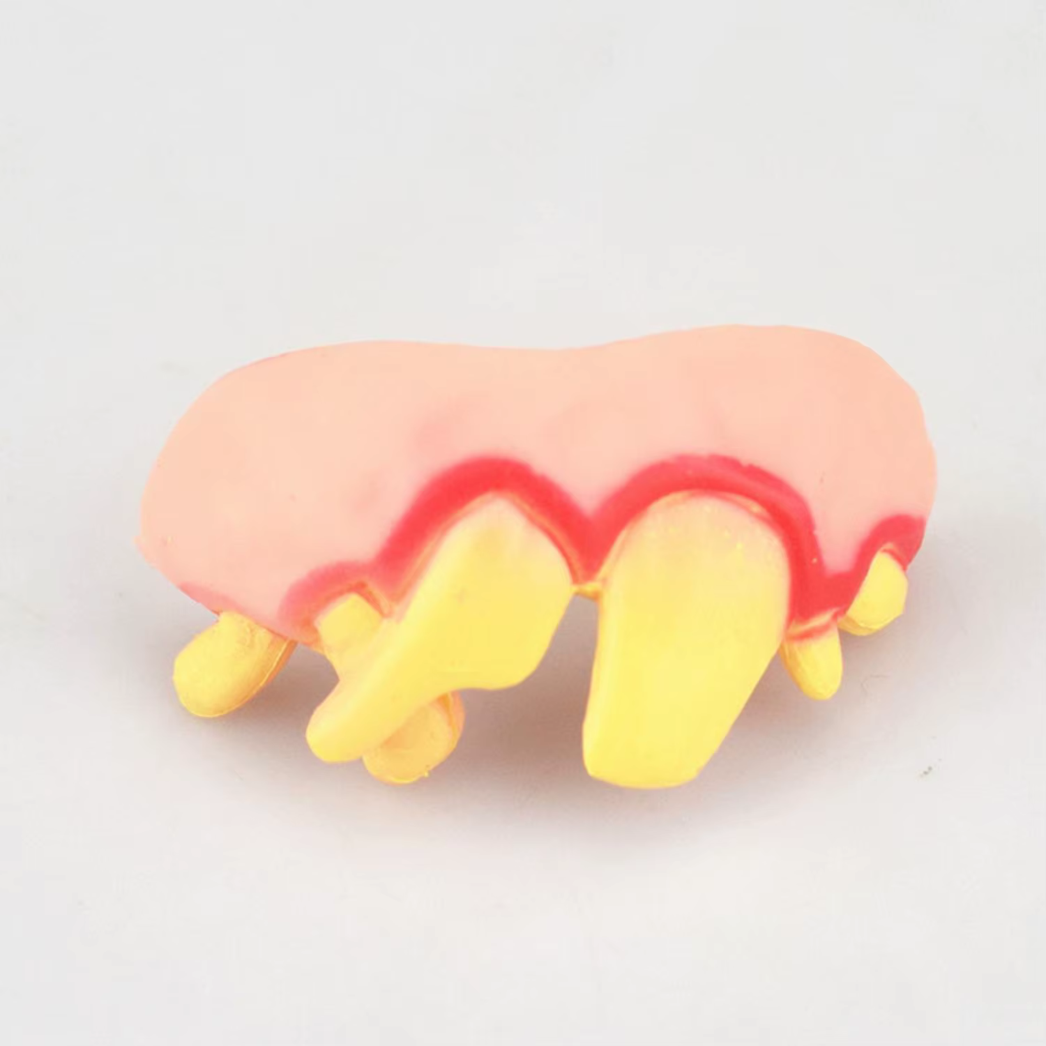 1 paire de fausses dents crocs drôles, accessoire de Costume de Cosplay, fournitures de fête, Hallow
