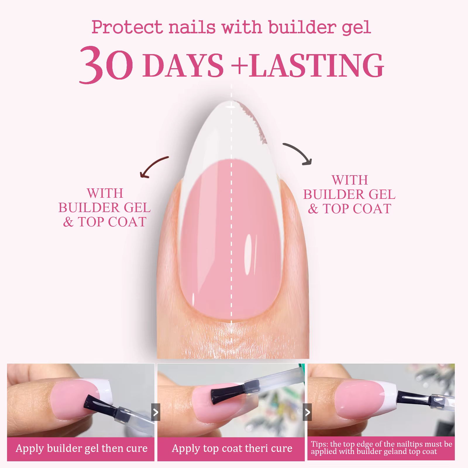 150 pièces cercueil amande Gel doux presse sur les ongles 3 en 1 pointes d'ongle français amovibles