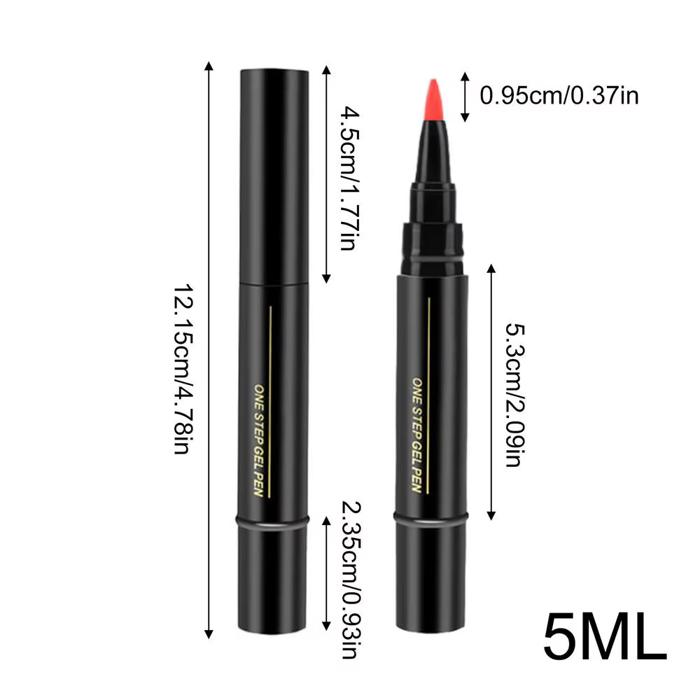 Stylo à vernis à ongles coloré, séchage rapide, stylos de peinture pour l'art des ongles, mode, impe