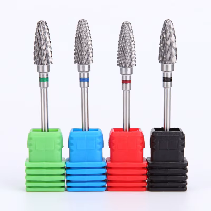 Mèches à ongles en carbure de tungstène, fraise pour enlever le vernis à ongles, Machine de manucure