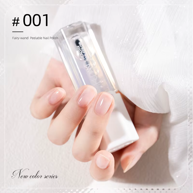 KUDAN 10ml Vernis à Ongles Gel Coloré Soak Off à Base d'Eau DIY Effet Mat Pailleté pour Votre Style 
