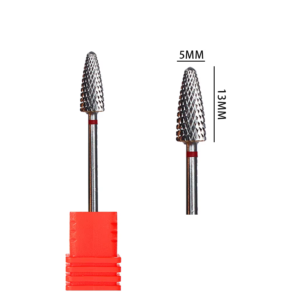 Foret à ongles en carbure de tungstène, fraise rotative, coupe-ongles, perceuse électrique pour outi