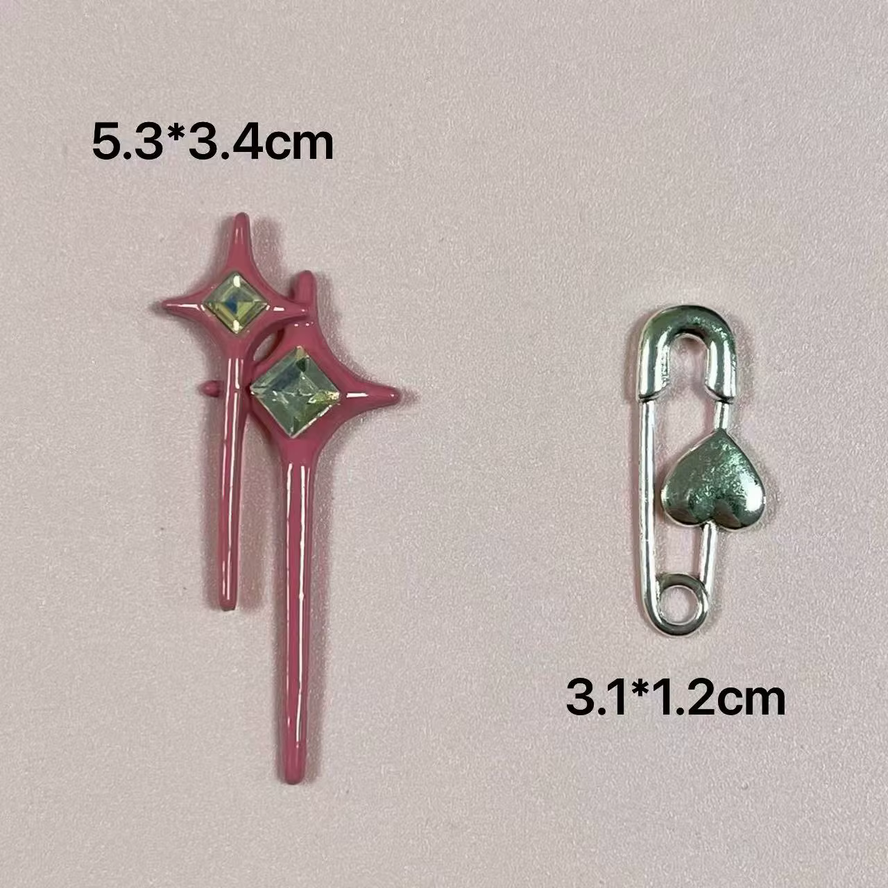 Créatif rose strass eau fluide gouttelette coeur miroir plein diamant nœud papillon connecté étoile 