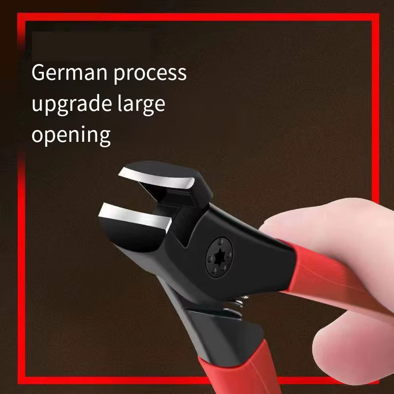 Grande ouverture coupe-ongles gris tondeuse à ongles ongles épais ongles pour les personnes âgées