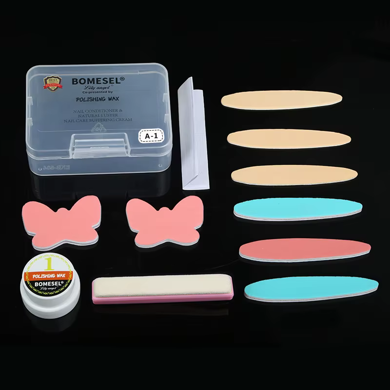 YIBER nouveau ensemble de maquillage de manucure soin des ongles crème tampon outil de soin fournitu