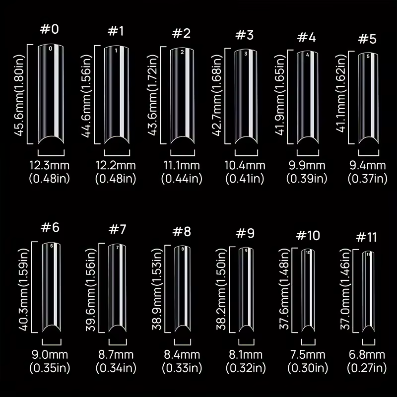 Pointes d'ongles en boîte pour pipe à eau, tête carrée française, cercueil extra long, demi-couvertu