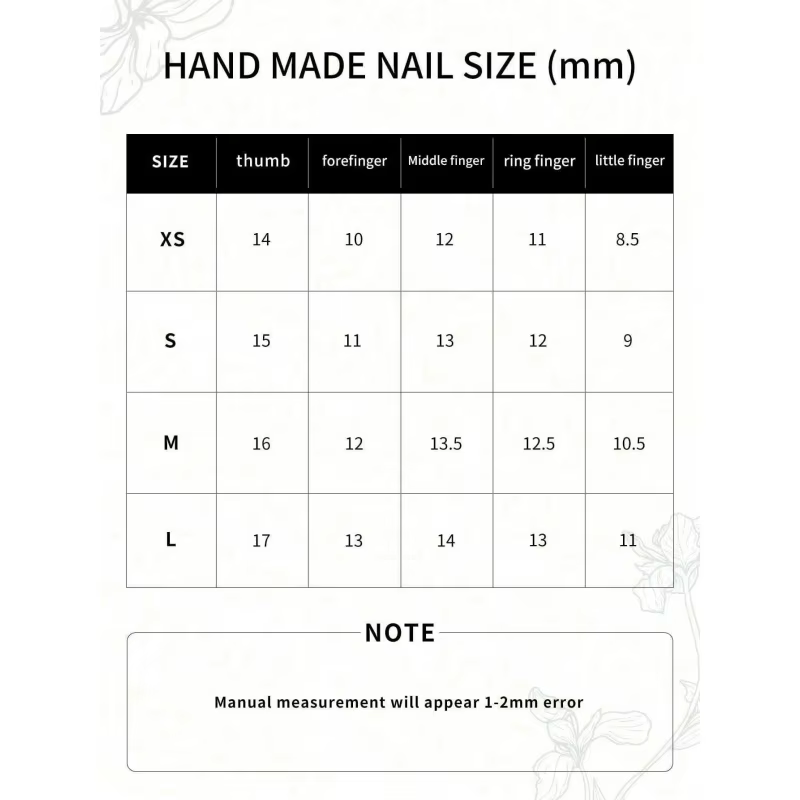 Pièces de Nail Art en forme d'amande faites à la main, incrustées de bandes de fleurs dorées détacha