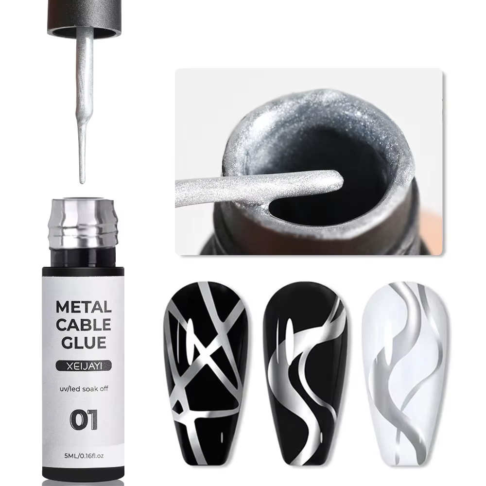 MAFANAILS 5ml doublure métallique Gel vernis à ongles Chrome Super lumineux effet miroir peinture de