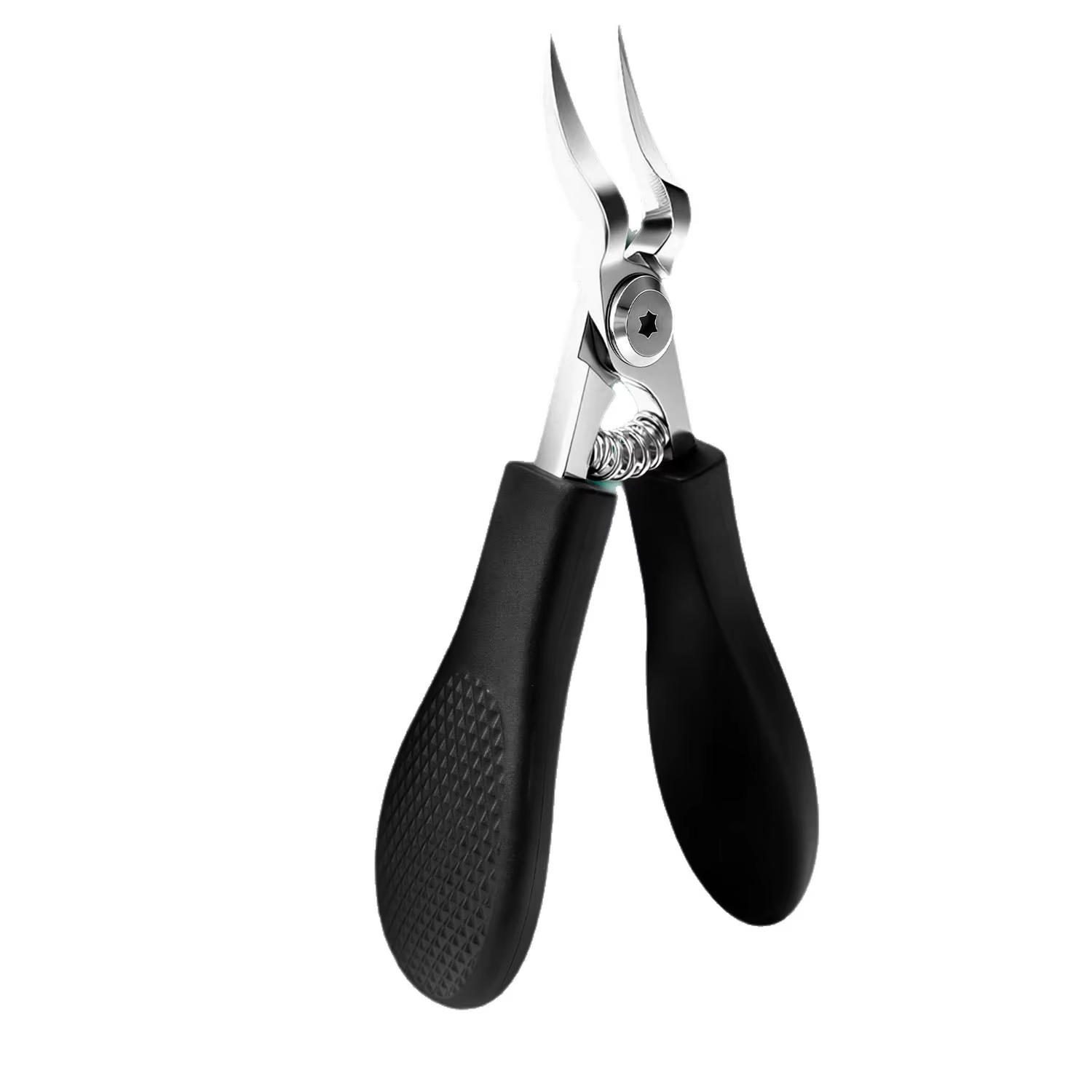 Coupe-ongles robuste à large ouverture, coupe-ongles épais et durs, lame incurvée, outils de manucur