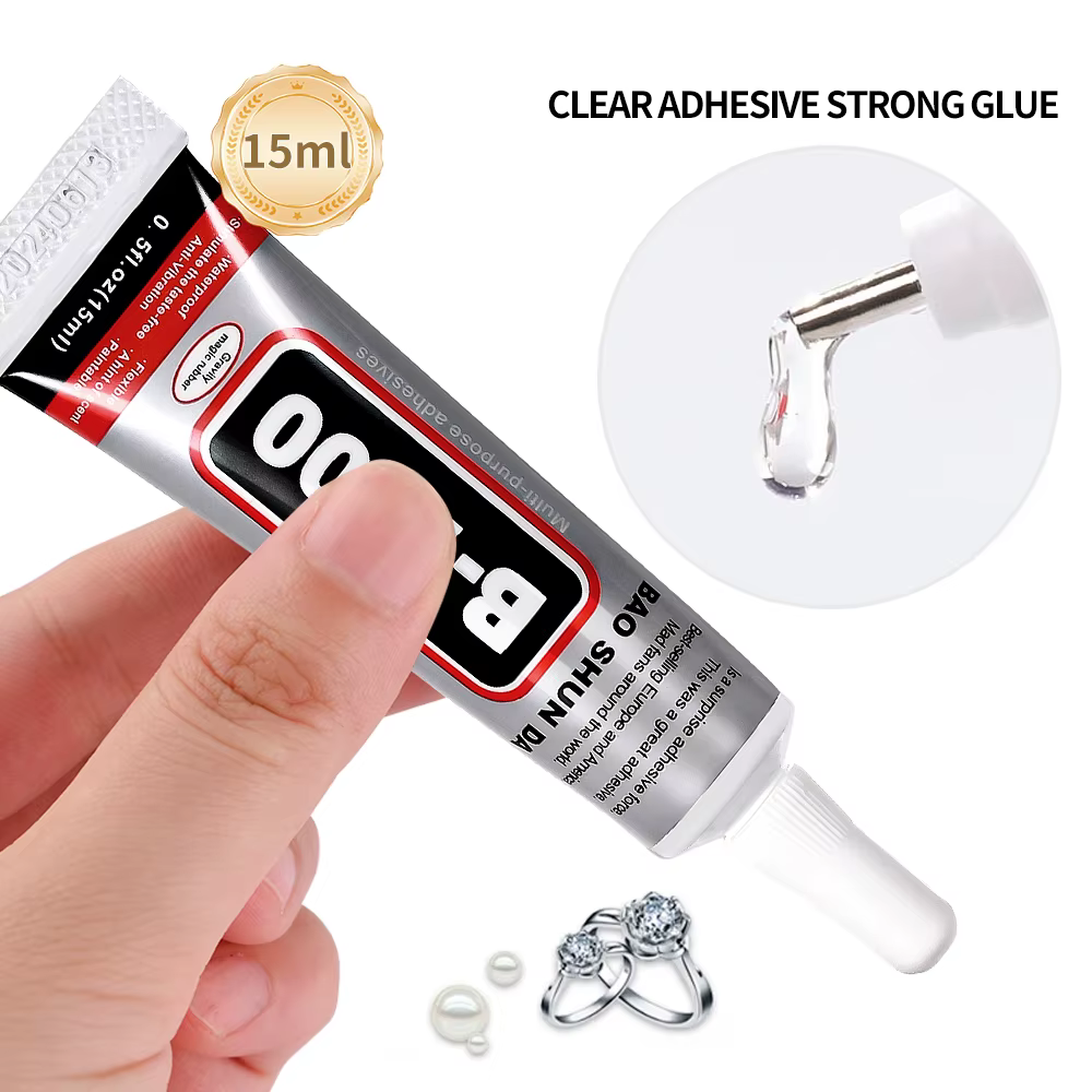 Colle à ongles forte en Gel, 15ML, 0.5OZ, colle professionnelle à séchage rapide avec dissolvant pou