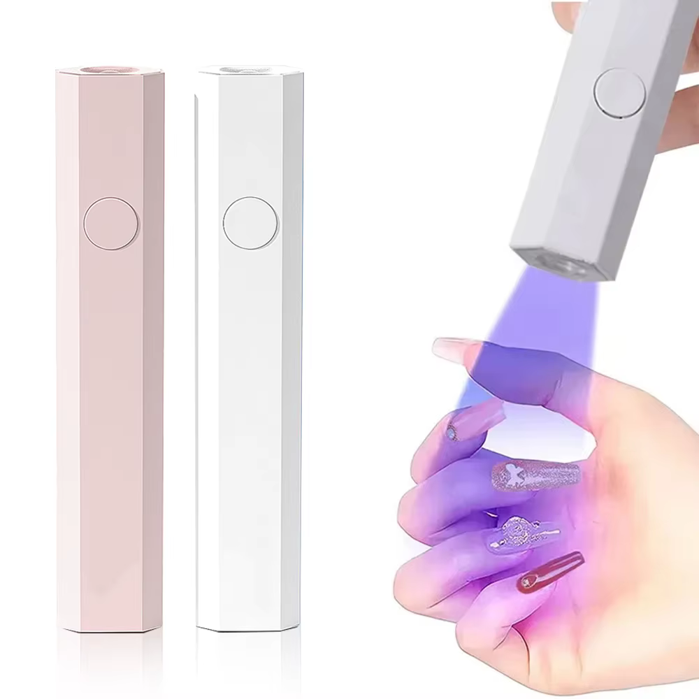 YIKOOLIN Mini lampe à ongles UV pour ongles en Gel lampe à ongles LED pour vernis Gel manucure USB s