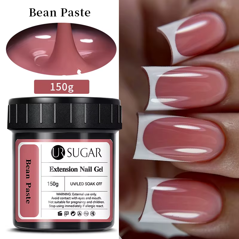 UR SUGAR 150g Gel d'extension d'ongles en acrylique, formule UV durcissable, pour manucure rapide, c