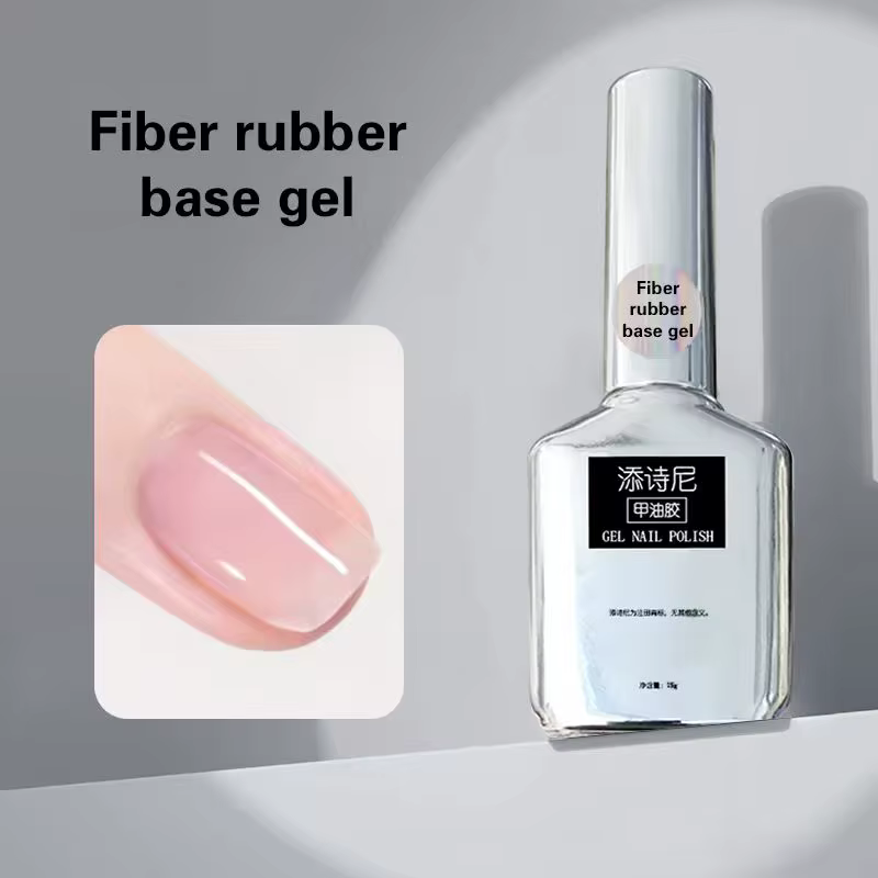 Colle à base de caoutchouc pour fibre - Colle de construction rapide pour ongles, forte adhérence, a