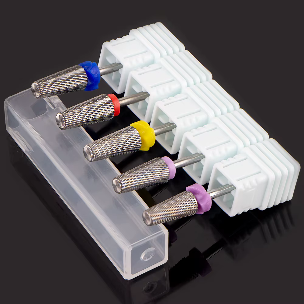 Fraise en carbure de tungstène, forets à ongles pour perceuse à ongles électrique, Machine de manucu