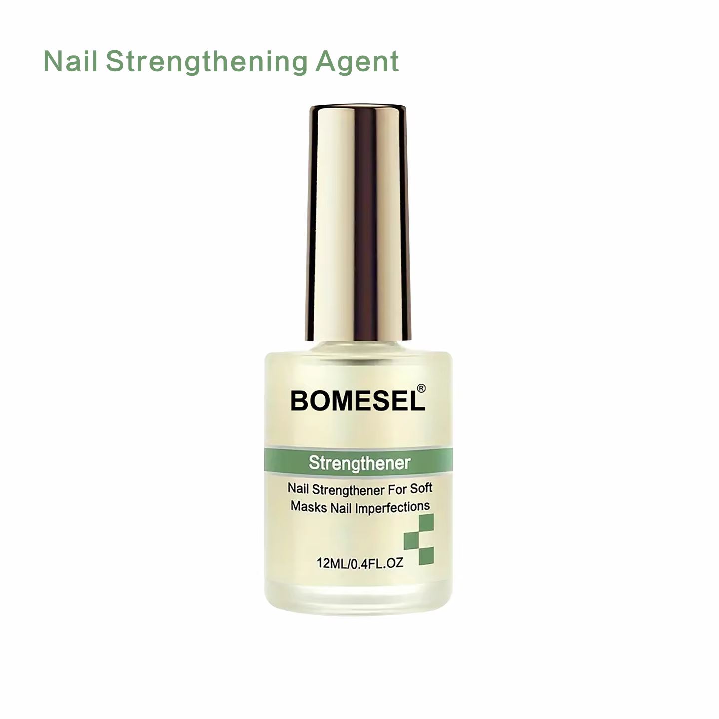 Renforceur d'ongles 12 ml, ongles fragiles, ongles améliorés, soin des ongles, accessoires pour ongl