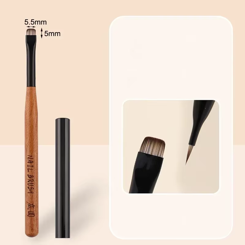 Nouveau cheveux courts ongles Art brosse photothérapie acrylique UV Gel Extension constructeur revêt