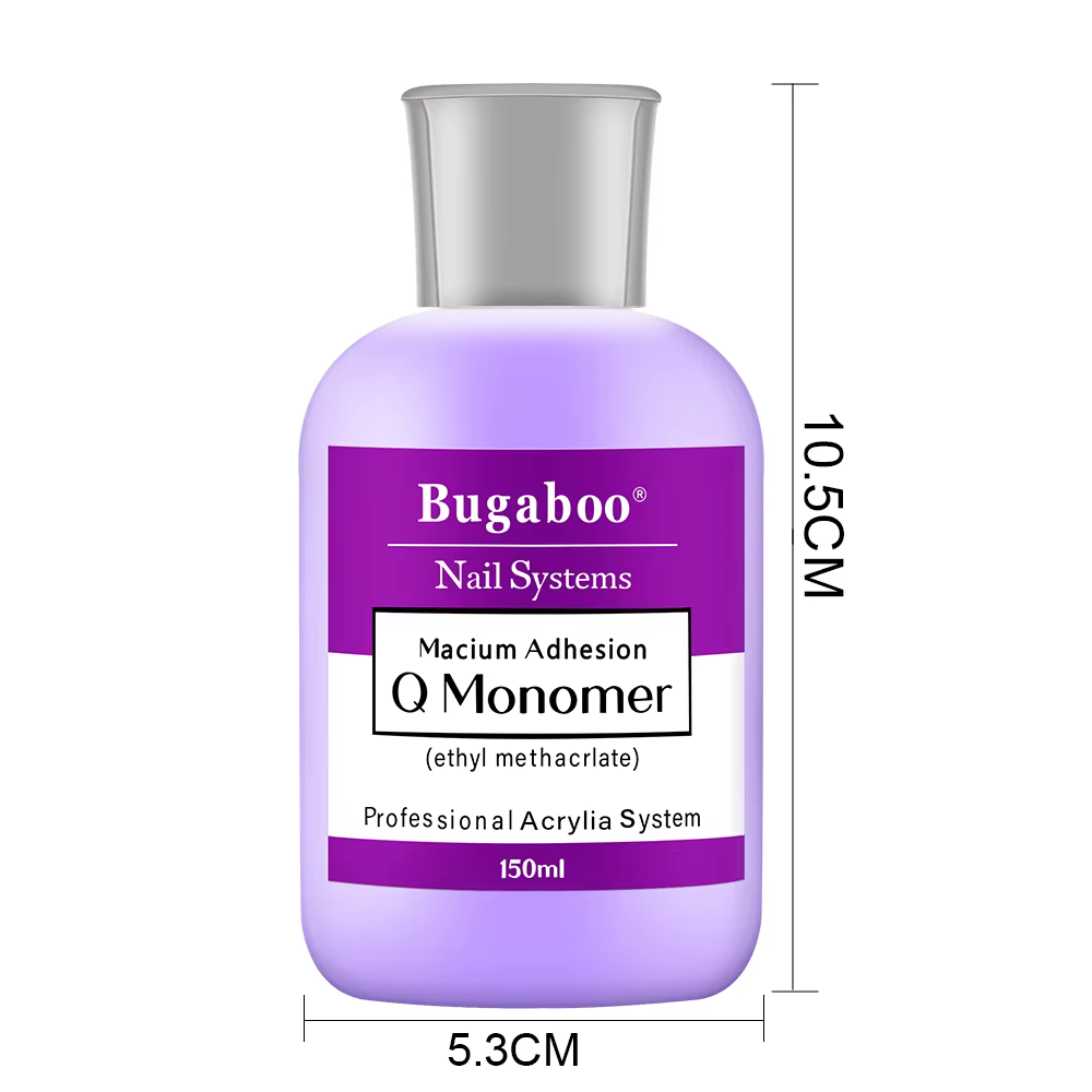 Monomère liquide acrylique EMA 5OZ, 150/120/75/40ml, liquide cristal acrylique à séchage rapide pour